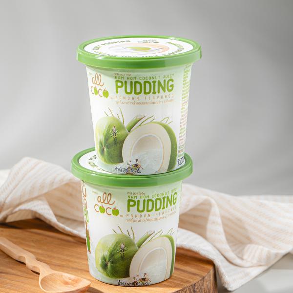 All Coco พุดดิ้งมะพร้าวน้ำหอมผสมเนื้อมะพร้าว