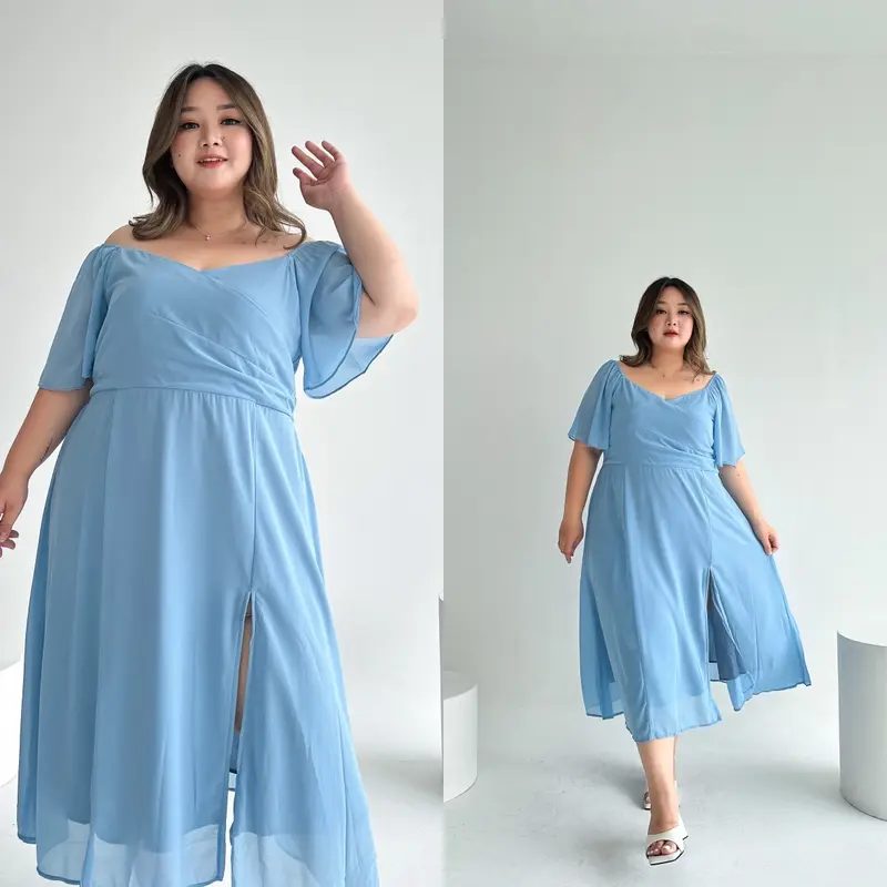 GARVINZ Dress Bigsize Armany Baby Doll Import 5
