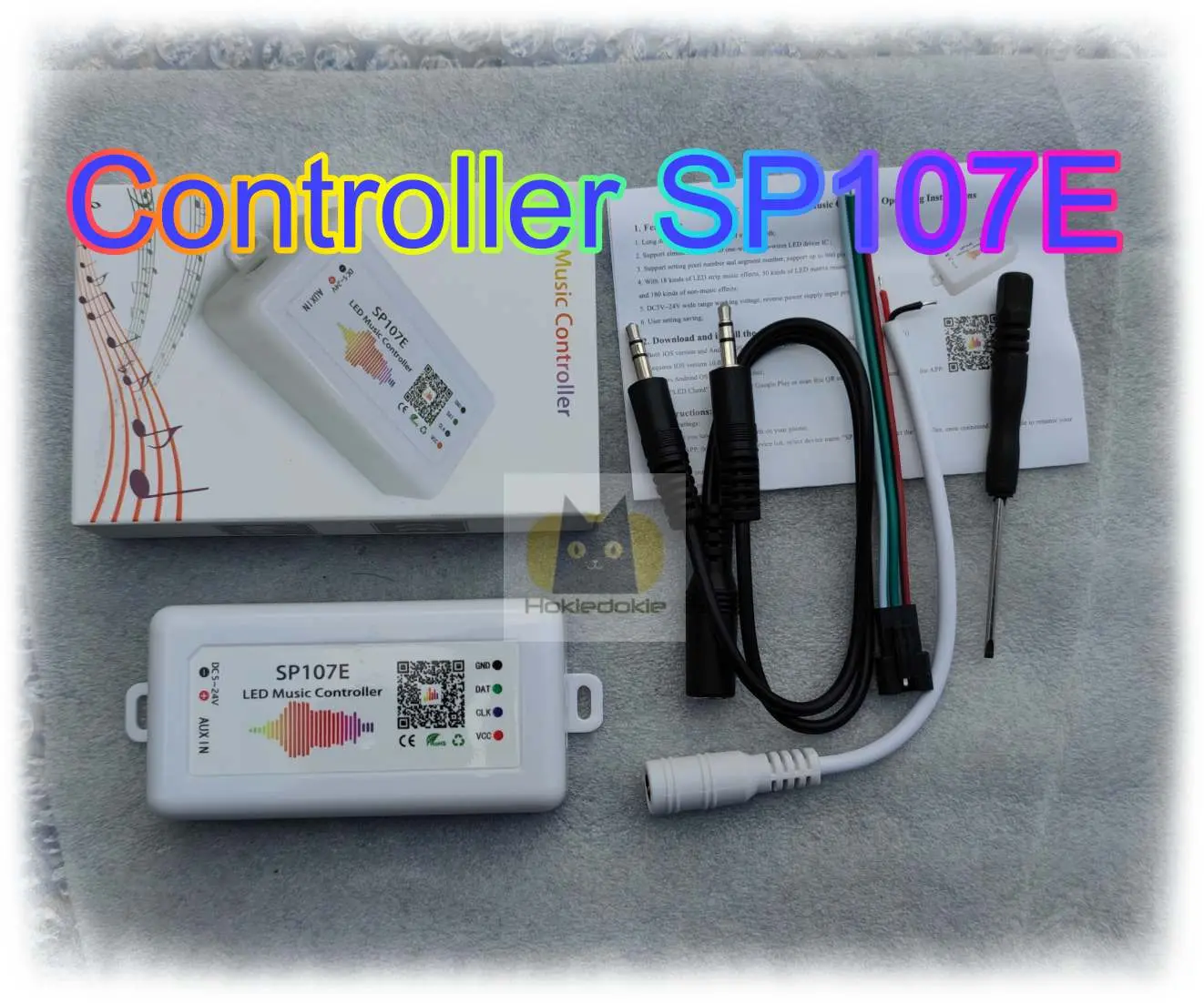 Controller SP107E RGB musik Bluetooth WS2812b WS2811