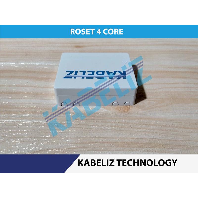 ROSET 4 CORE Kosongan Roset 4C Kecil 1