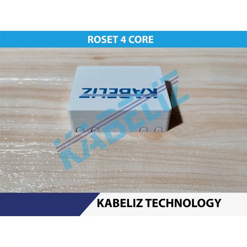 ROSET 4 CORE Kosongan Roset 4C Kecil 1