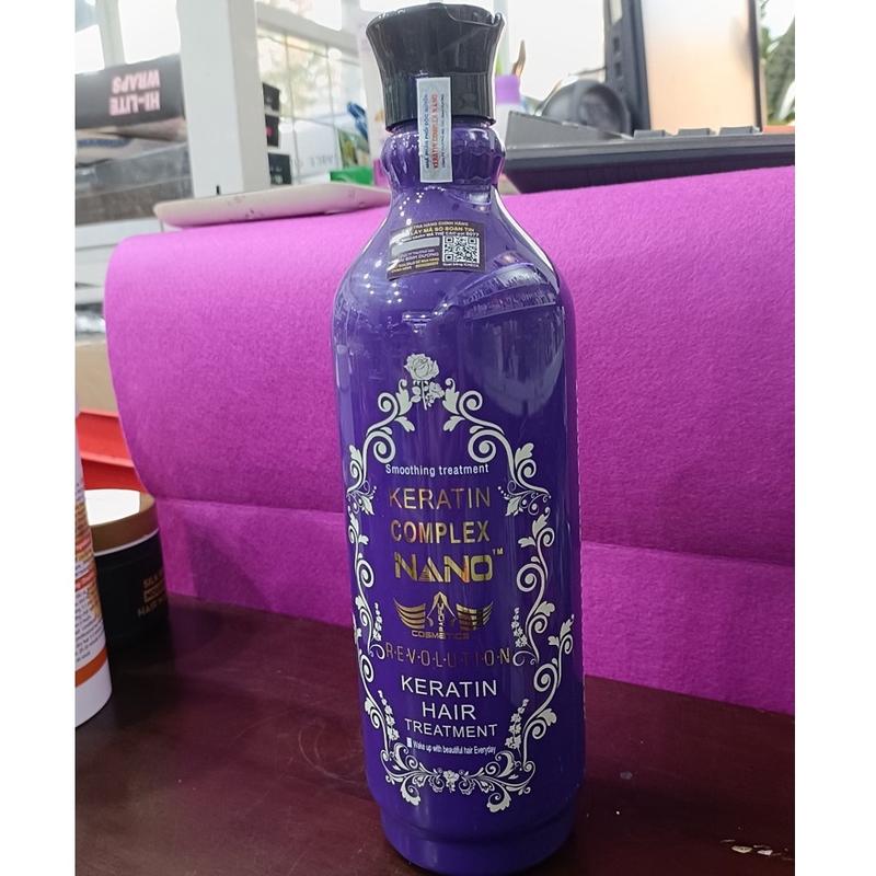  HẤP PHỤC HỒI TÓC KERATIN COMPLEX NANO TÍM 1000ML PHỤC HỒI TÓC 