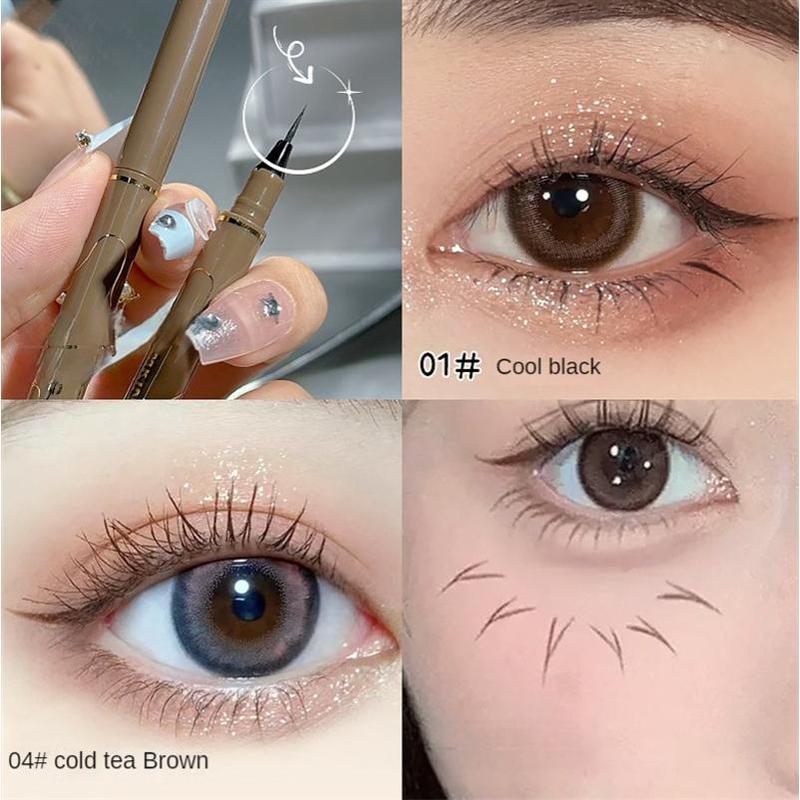 Bút Kẻ Mắt Dạng Lỏng Siêu Mịn, 0.05Mm, Không Thấm Nước, Nhanh Khô, Chống Nhòe Lâu Trôi, Thích Hợp Cho Học Sinh 3