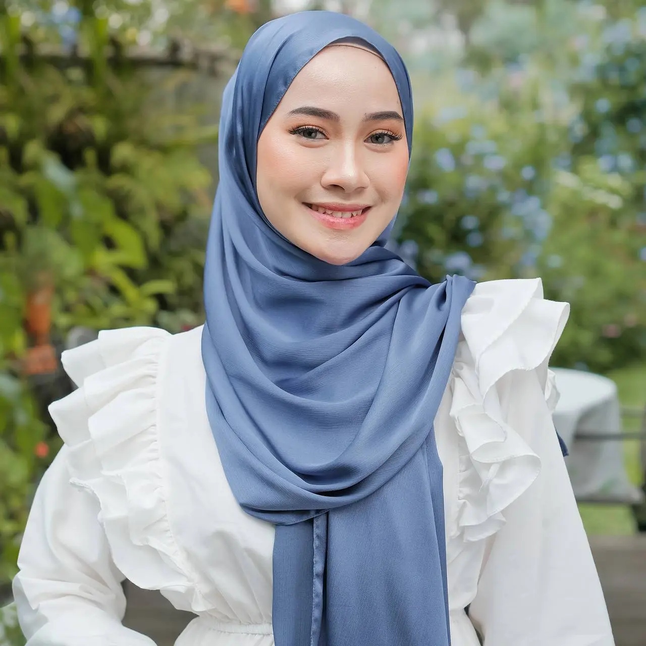 Qirani Pashmina Silk Cantik dan Elegan