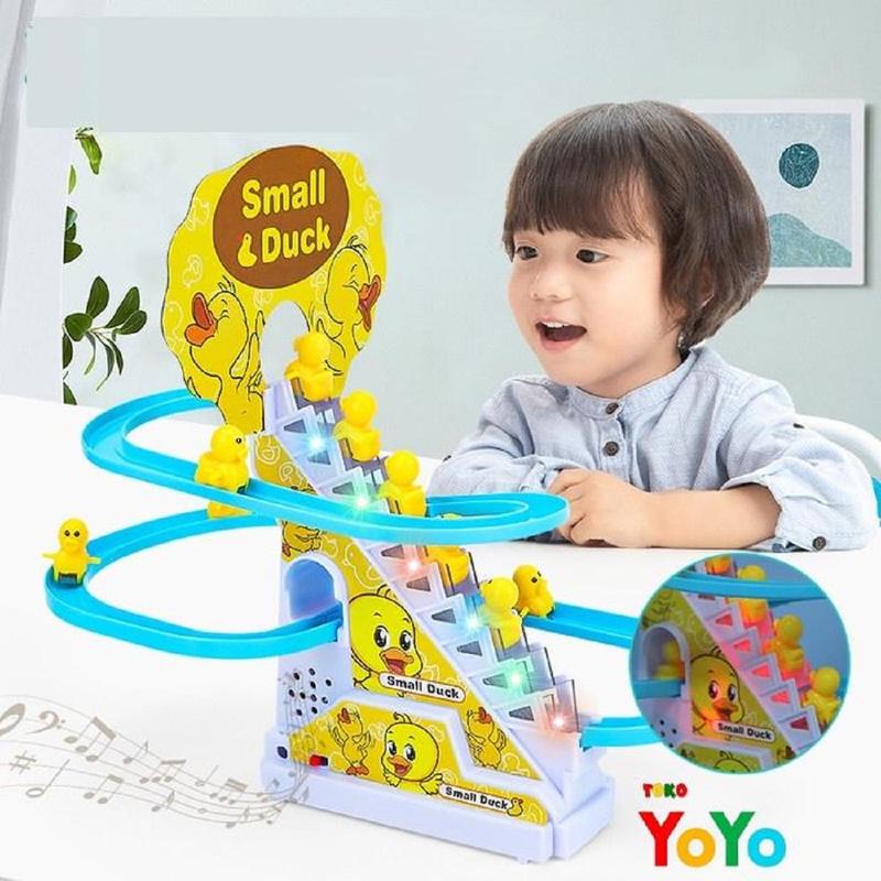 Product Introduction of Mainan Edukasi Anak Bayi Seluncuran Bebek Tangga Musikal Small Duck Perempuan Laki Laki 0 1 2 3 4 tahun Lucu Murah Luar Ruang Bayi Edukatif lampu plastik toys 14