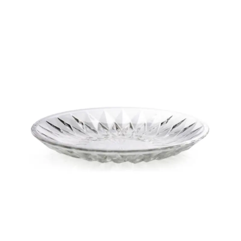 Đĩa Khía Thủy Tinh Cao Cấp Ocean, Đĩa Đựng Hoa Quả Chính Hãng Chất Lượng Cao, Đường Kính 19cm / 22cm - P00102/P00172 3