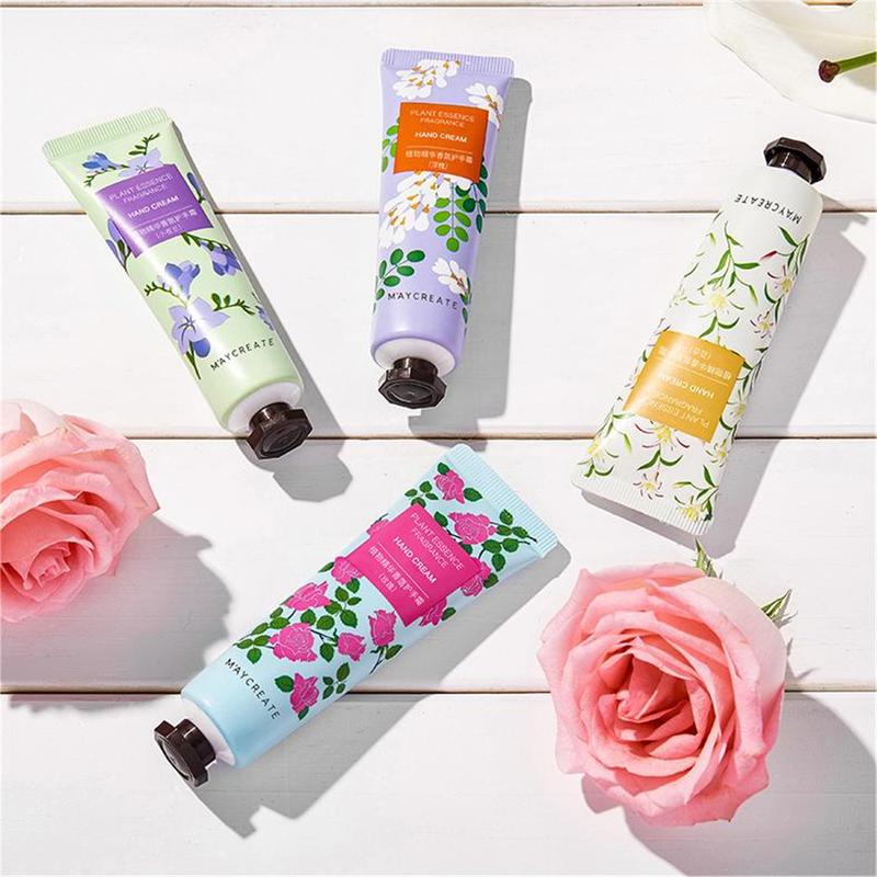 Product Introduction of MAYCREATE Hand Cream Bodybuilding Research New 30g Plant Essence Moisturizing Hand Cream Cosmetics New Makeup 19