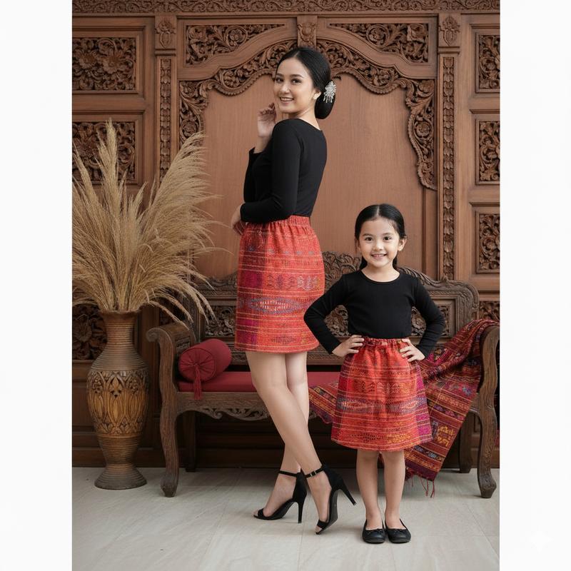 Rok Ulos Adat Batak / Rok Ulos / Untuk Anak-Anak Dan Dewasa / N O ...