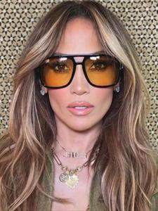 Lentes de sol retro clásicos de doble puente, lentes de moda de armazón grande y tendencia para viajes al aire libre, accesorios de moda para mujeres y hombres
