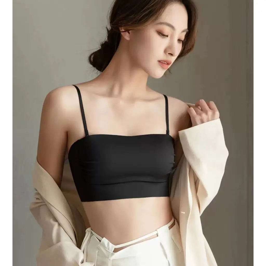 Áo Ngực Thời Trang, Phong Cách Hàn Quốc, Dây Đeo Bên Hông Có Thể Tháo Rời Nữ Bra