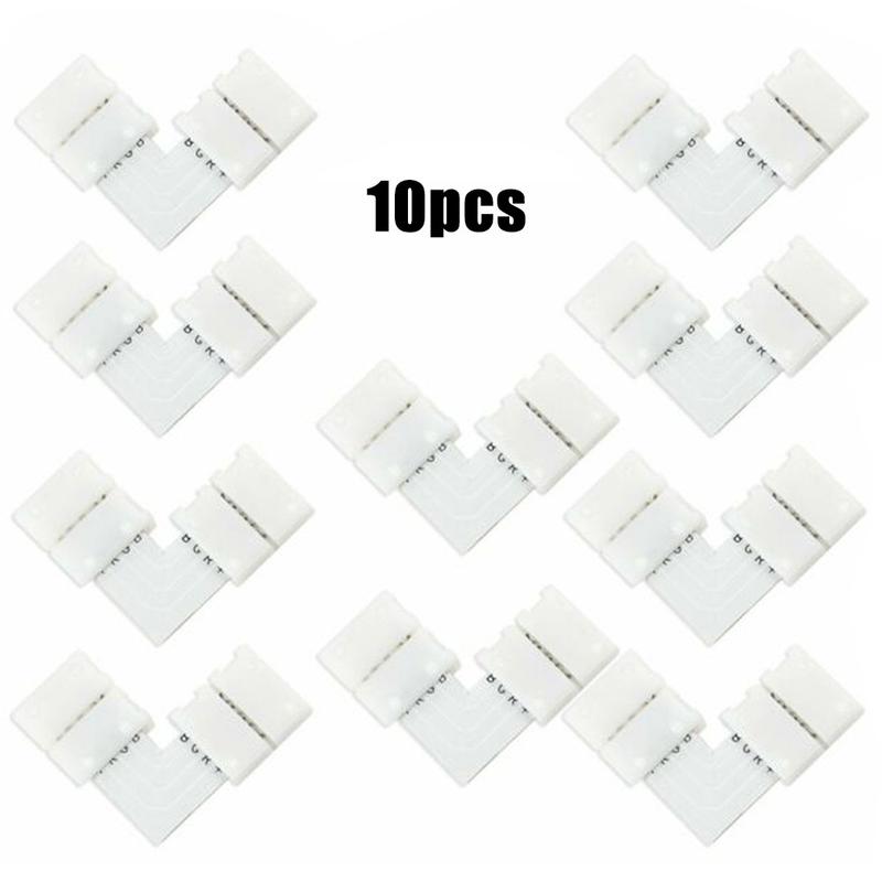Penyambung Sudut Lampu Jalur LED, 10pcs5050, Penyesuai Bentu - TikTok ...