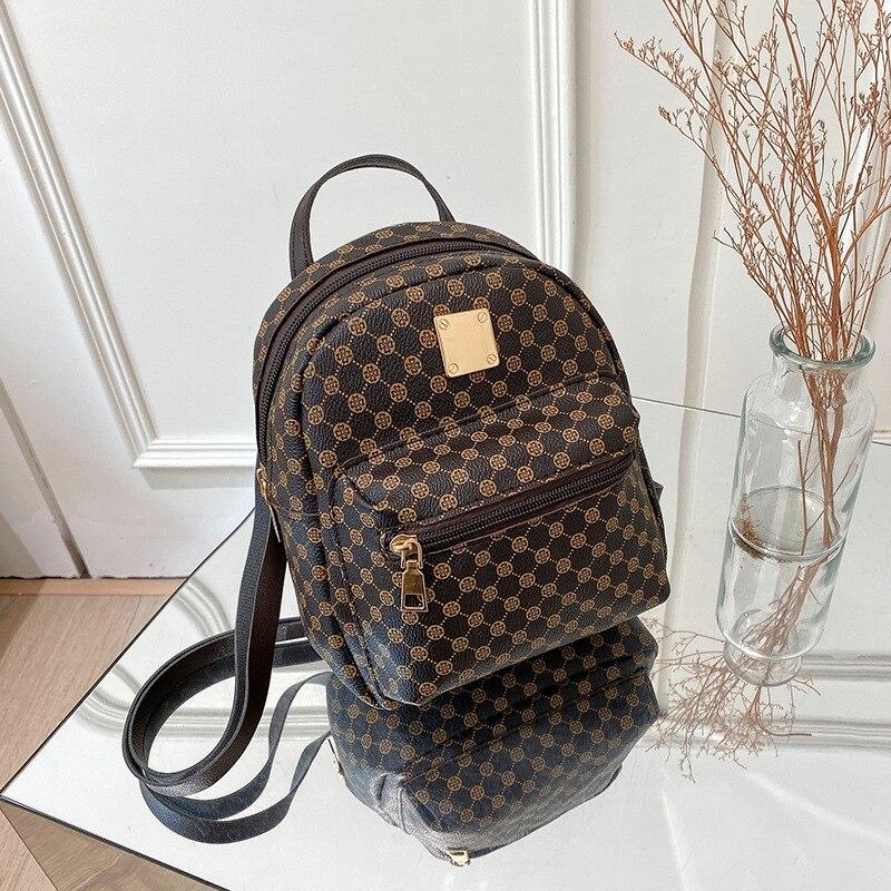 Product Introduction of Classic Women Backpack Fashion School Bags Female Daily Shopping Girl Backpacks Schoolbags 24