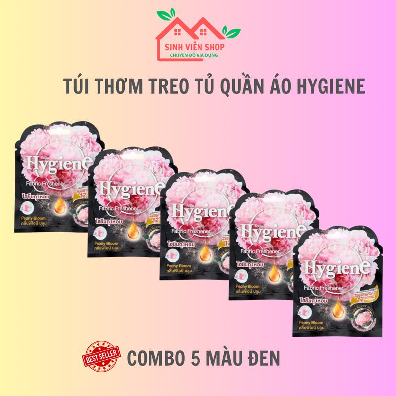 Túi thơm treo tủ quần áo thơm phòng khử mùi nhà vệ sinh Hygine Thái Lan , túi thơm có dây treo hương nước hoa cao cấp Dầu Thơm Phòng Dầu Thơm