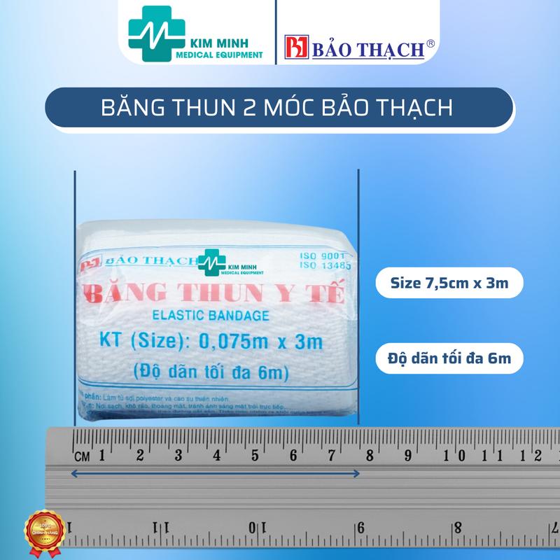 Product Introduction of Băng thun y tế Bảo Thạch (2 móc, 3 móc) 1