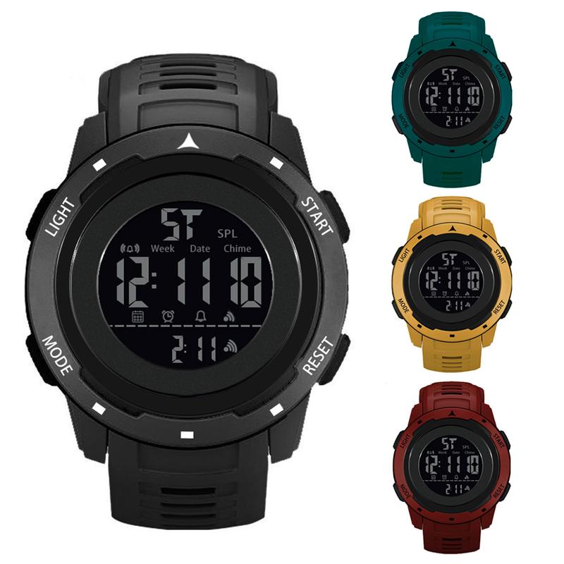 Multifunctional Men's Technology Electronic Sports Watch Luminous Waterproof Watch Daily Running Fashion Watch Wristwatch #458276 0