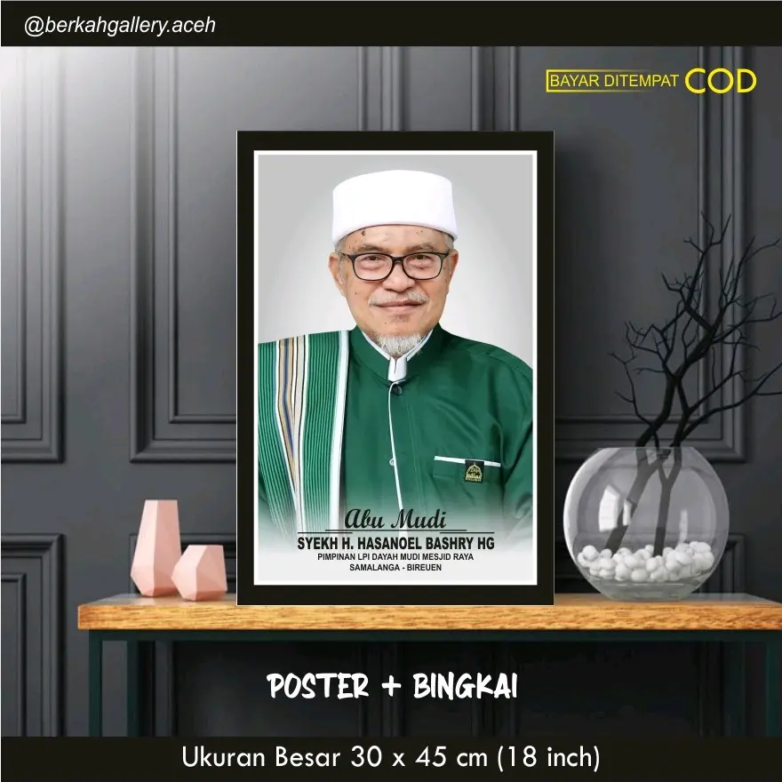 POSTER ULAMA ACEH ABU MUDI