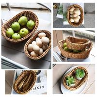 Gambar Vinnatsu Keranjang Rotan Keranjang Roti Keranjang Buah Keranjang Penyimpanan Barang Multifungsi Besar Keranjang Wedding - S- 19*13*7cm dari Vinnatsu official Kab. Tangerang 5 Tokopedia