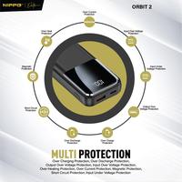 Gambar Hippo Powerbank Orbit2 10.000 Mah PD 22.5W Type C Lightning Fast Charging Mini Size LED Display Garansi Resmi 4 Warna Hitam Putih Ungu Biru Muda - Black dari Hippo Indonesia Kota Administrasi Jakarta Pusat 4 Tokopedia