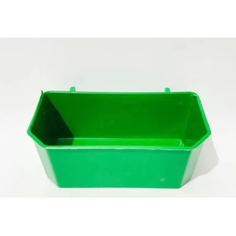 Máng ăn cho chim bồ câu, chim nuôi trong lồng Avi máng nhựa xanh 2