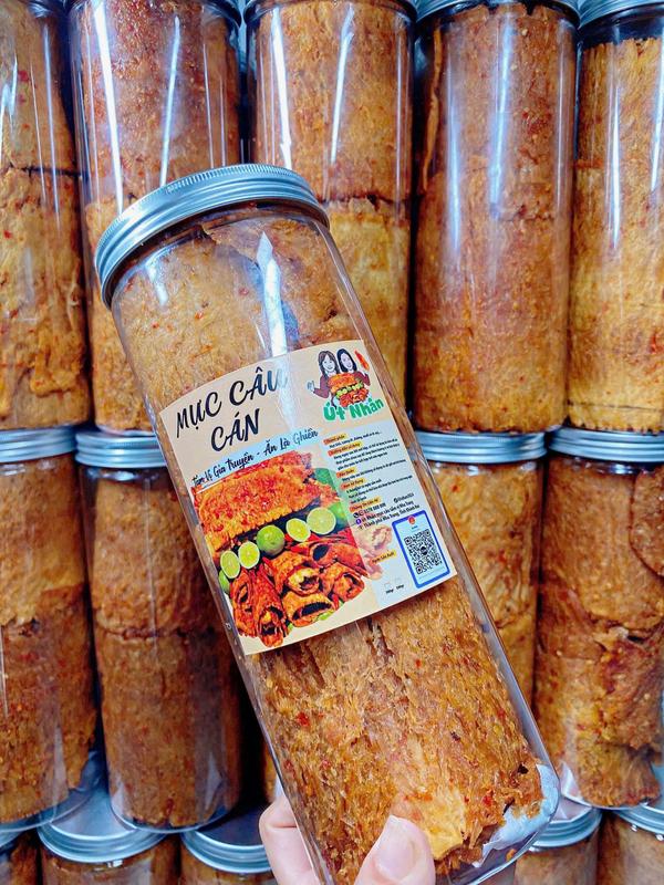 Thân Mực Câu Cán Tẩm Vị Út Nhân 500 gram