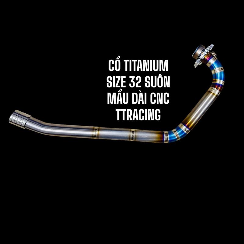 Cổ pô Titan TTR size 32 suôn cho xe Suzuki Raider Satria Fi