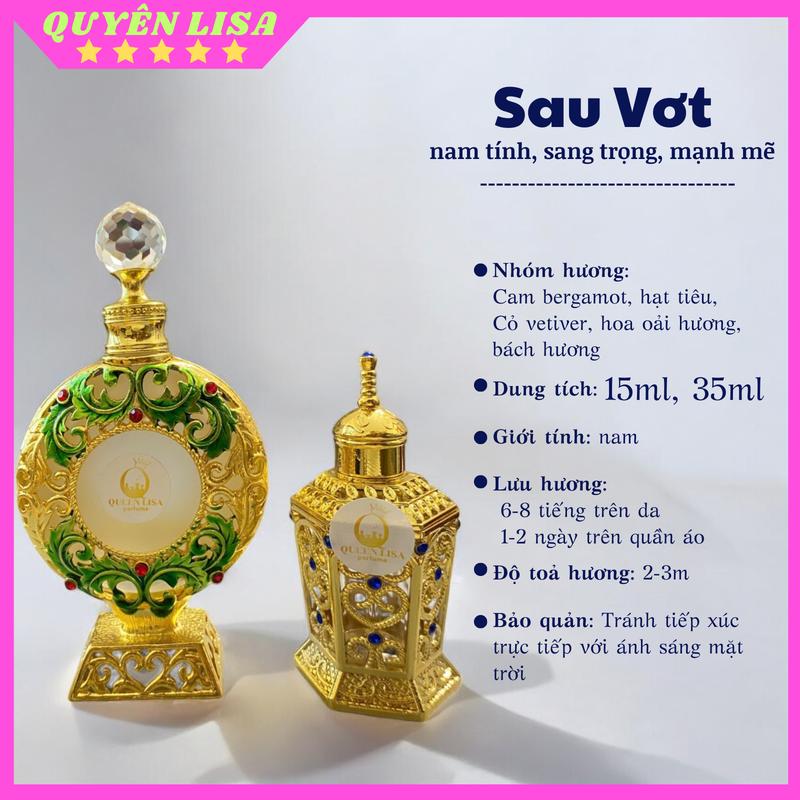 KÈM 3ML Tinh Dầu Nước Hoa Dubai Mùi Sau Vơt Nam Tính Sang Trọng Mạnh Mẽ Dành Cho Nam Perfume Cosmetic Xịt Thơm