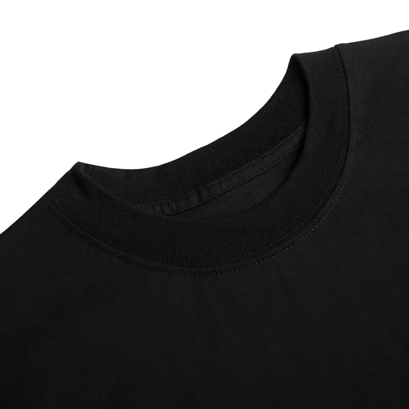 Áo thun VT mẫu Mỹ (nữ thần tự do) 100/cotton 250gsm Menswear Cổ Tròn Đen 3