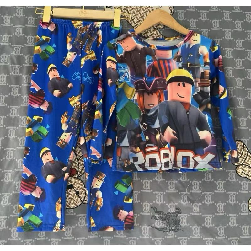 Baju Roblox baju tidur roblox boy pyjamas t shirt roblox baj - TikTok ...