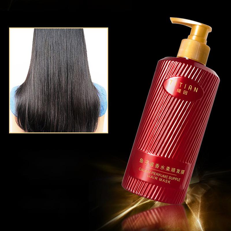 Dầu gội, dầu xả với chiết xuất trứng cá muối, 400ml giúp tóc mềm mại, bồng bềnh mềm mượt, lưu hương 7