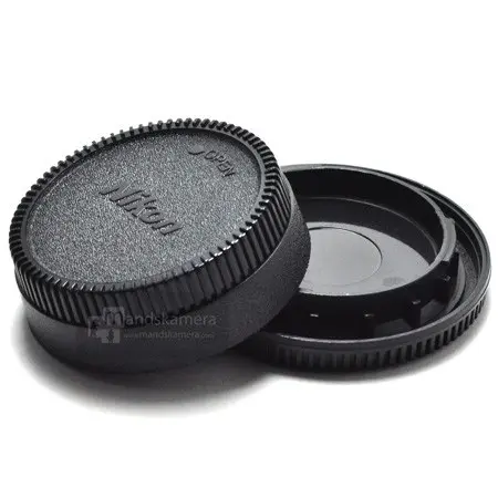 PAKET Tutup Body Cap Nikon Tutup Lensa Rear Cap Nikon D3000 D3100 D3200 D3300D D5200 D5300 D7000 D90 0
