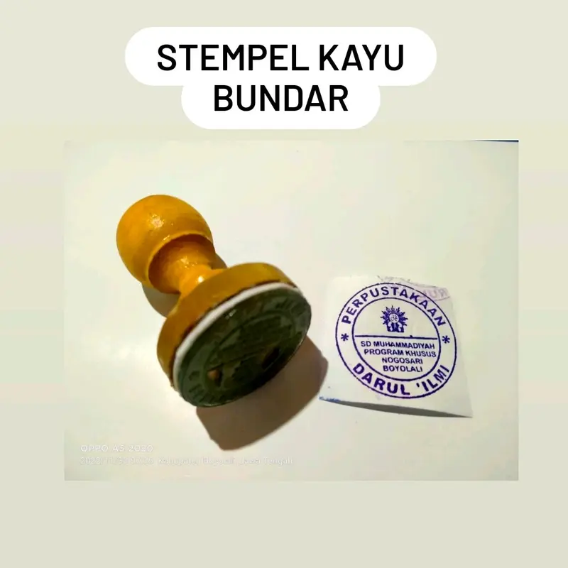 STEMPEL KAYU 4