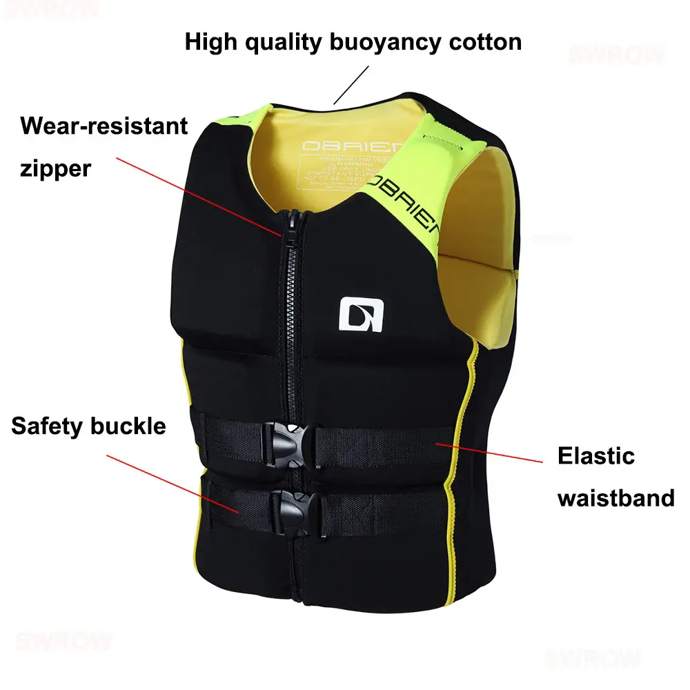Kayak Life Vest Adults Surf Life Jacket Jet Ski Motorboats Wakeboard Raft For Boats Fishing Vest Swimming Drifting Water Rescue seaguard life jacket Coast Guard life jacket