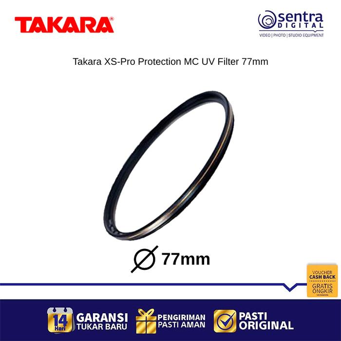 Gambar Takara XS-Pro MC UV Filter 77mm dari Sentra Digital Kota Surabaya Tokopedia