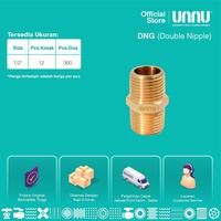 Gambar UNNU Double Nipple - DNG 1/2" dari UNNU.official Kab. Gresik 3 Tokopedia