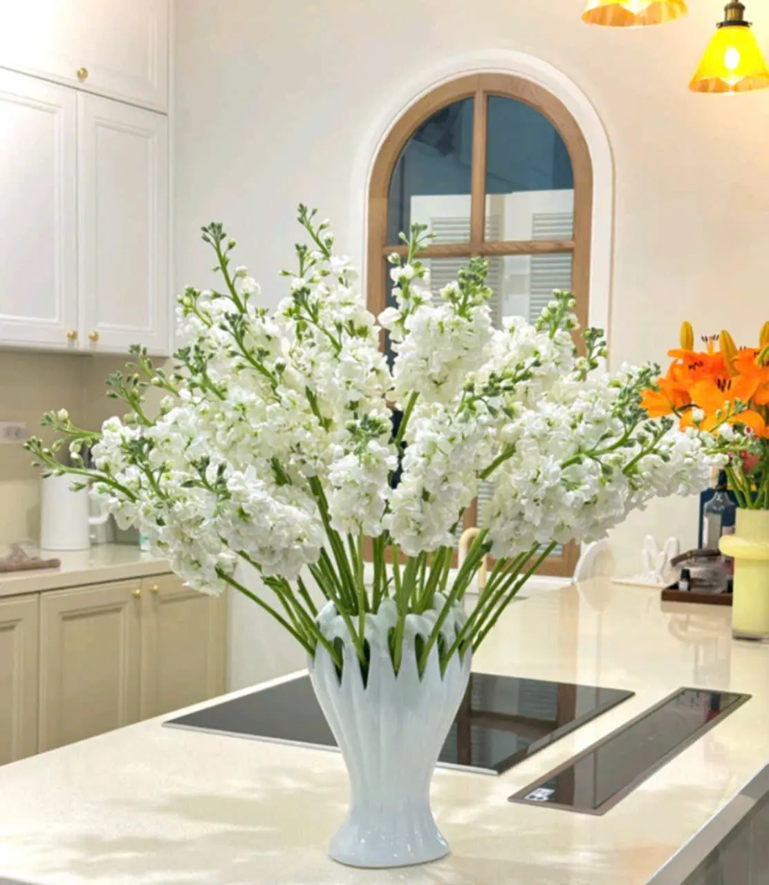 Bình Hoa Bàn Tay Phật, Lọ Hoa Gốm Sứ Bát Tràng Decor Thủy Tinh bình  hoa bình  hoa xuyên không