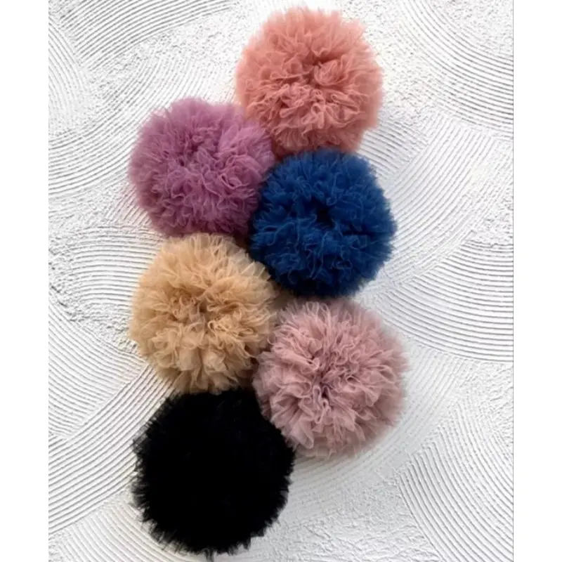zuhroh IKAT RAMBUT CEPOL SCRUNCHIE TILLE MINI UK13-15 1