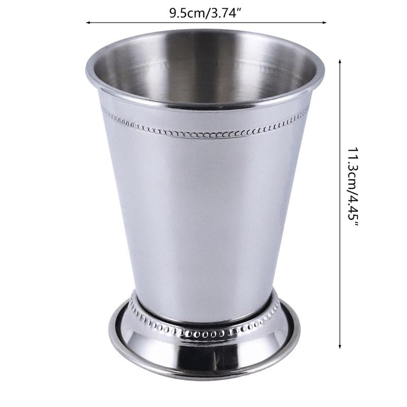 Product Introduction of Classic Mints Julep Cup Stainless Steel Moscow Mules Cup Cocktails Cup Easy Use 0