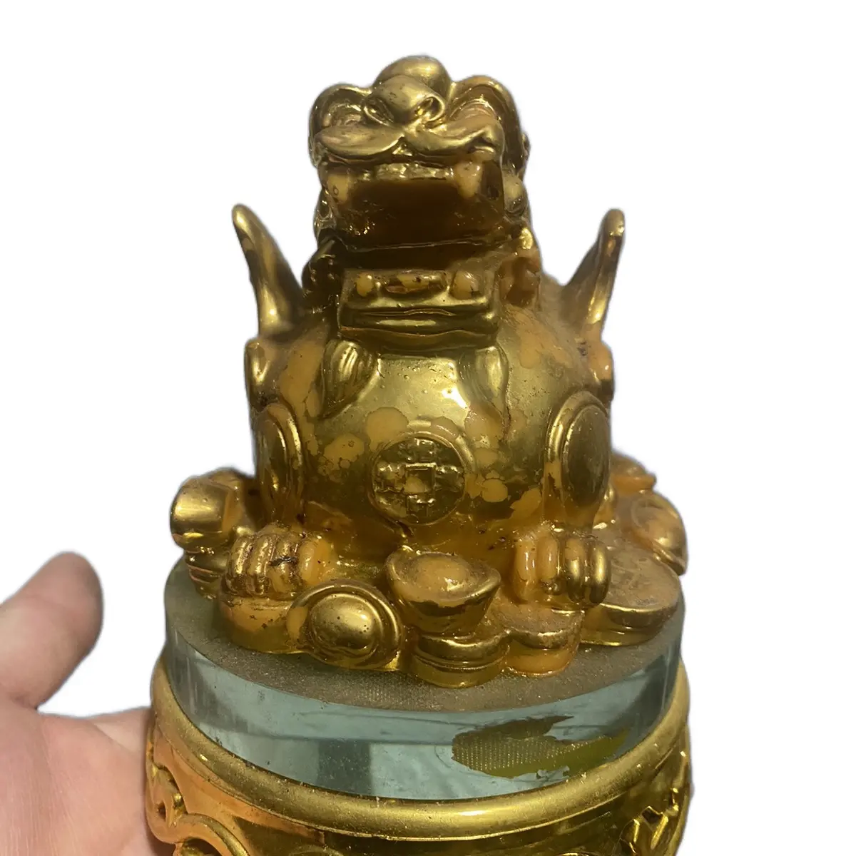 Tuỳ hưu phong thuỷ loại nhựa đế xoay Đồ trang trí Trang Trí Nhà