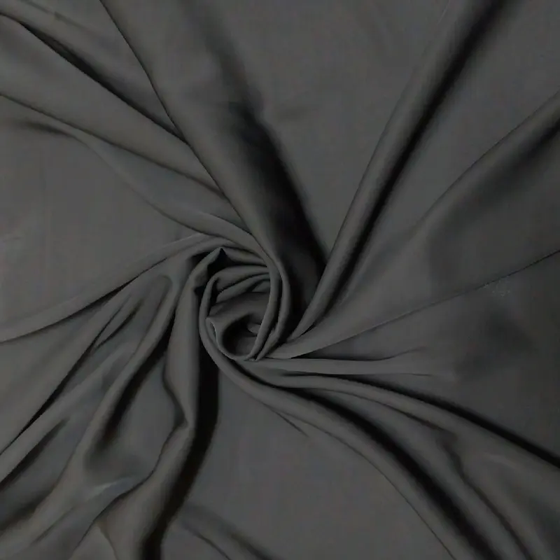 Bahan kain FURSAN JETBLACK lebar 150 cm Hitam pekat kain abaya arab 0