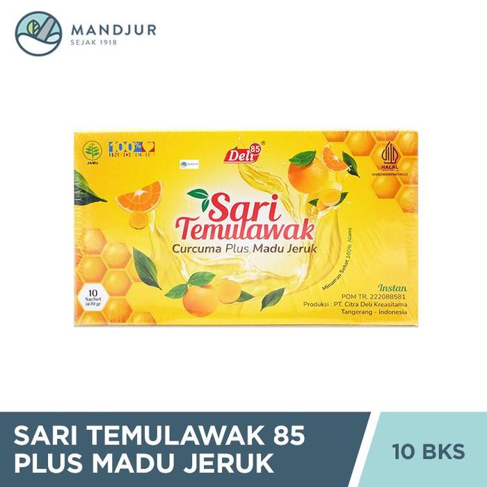 Gambar Sari Temulawak 85 Instan Plus Madu Jeruk dari Apotekmandjurofficial Kota Administrasi Jakarta Pusat Tokopedia