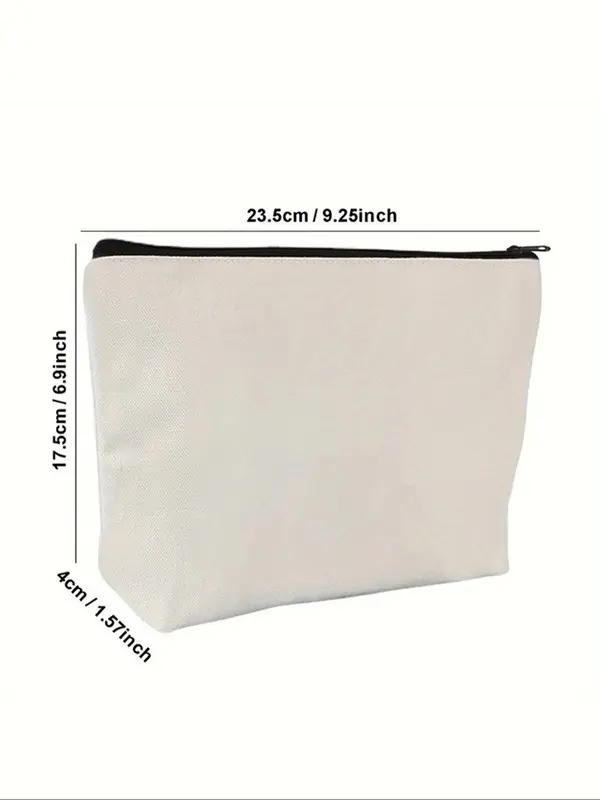 Letter Pattern Makeup Bag, Casual Makeup Storage Bag, Versatile Storage Bag for Travel, Business, Fitness, Birthday Gift for Friends 1