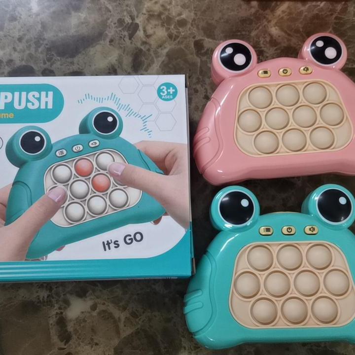 game console pop it elektrik mainan anak electric Fidget 4