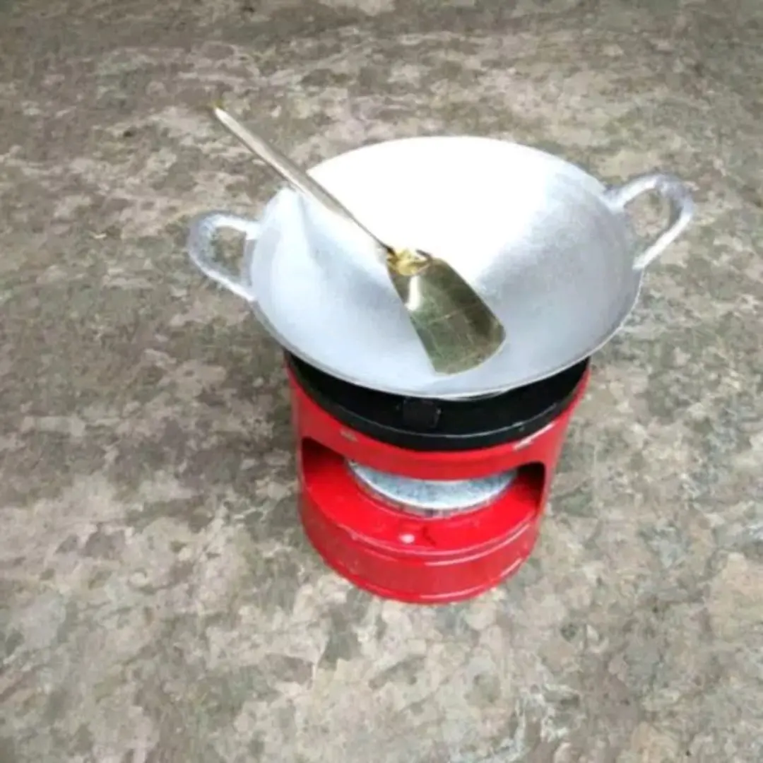 Mainan Paket Masak masakan Kompor+katel+susuk mini free sumbu