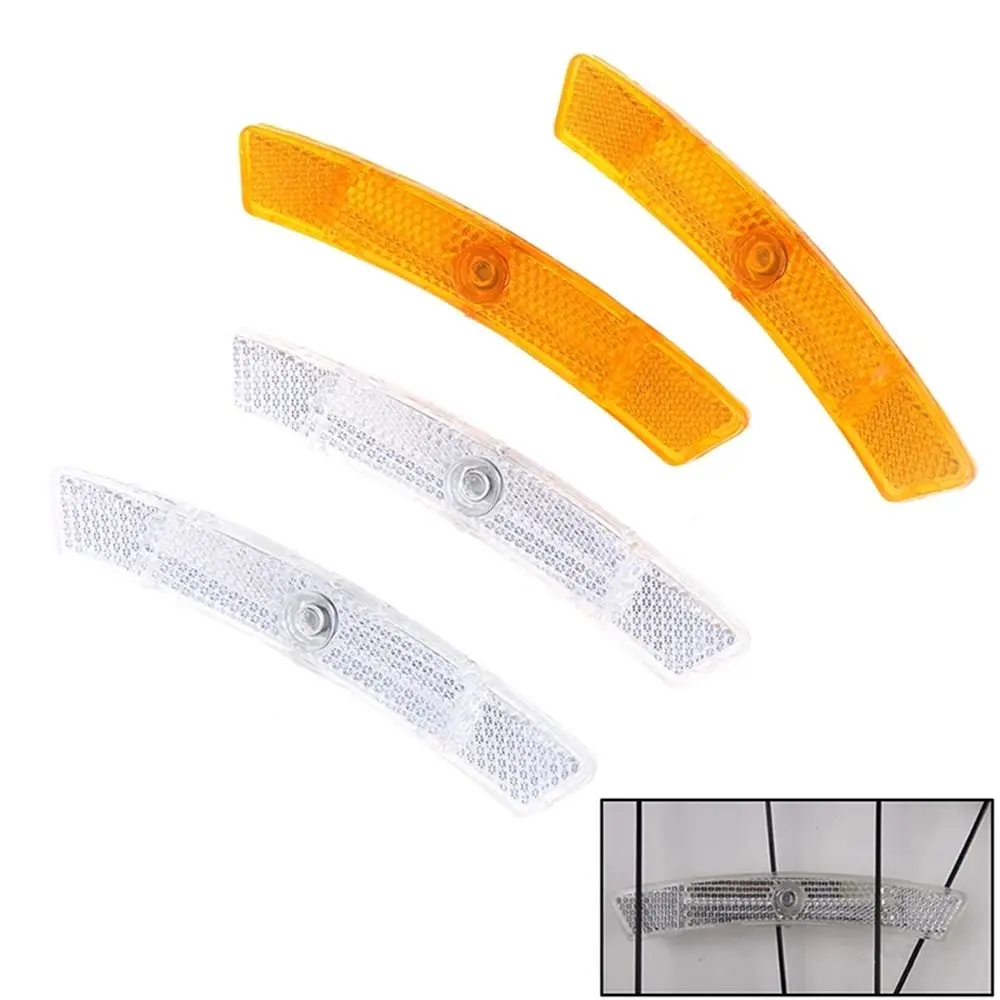 Kẹp Phản Quang, Phong Cách Cổ Điển, Bền, Phản Chiếu Ánh Sáng, Gắn An Toàn, Thích Hợp Cho Ống Xe Đạp, Phản Quang Nan Hoa, Tấm Phản Quang, Cho Nan Hoa Xe Đạp