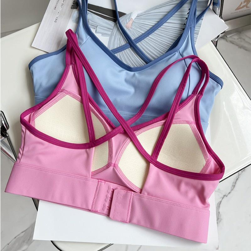 Áo Bra mút đúc 036 chống sốc, Áo tập yoga gym chạy bộ vải lulu chéo    size s (42 áo lót thể thao    size s (42