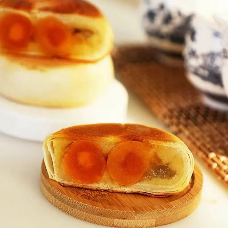 Bánh bía mini  đặc sản sóc trăng. , gói 5 chiếc, tổng khối lượng 100gr 3