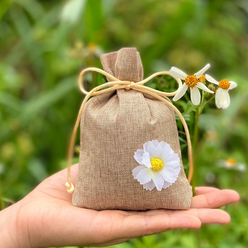  Túi thơm hạt cà phê nguyên chất khử mùi hút ẩm Dầu Thơm Phòng Dầu Thơm 