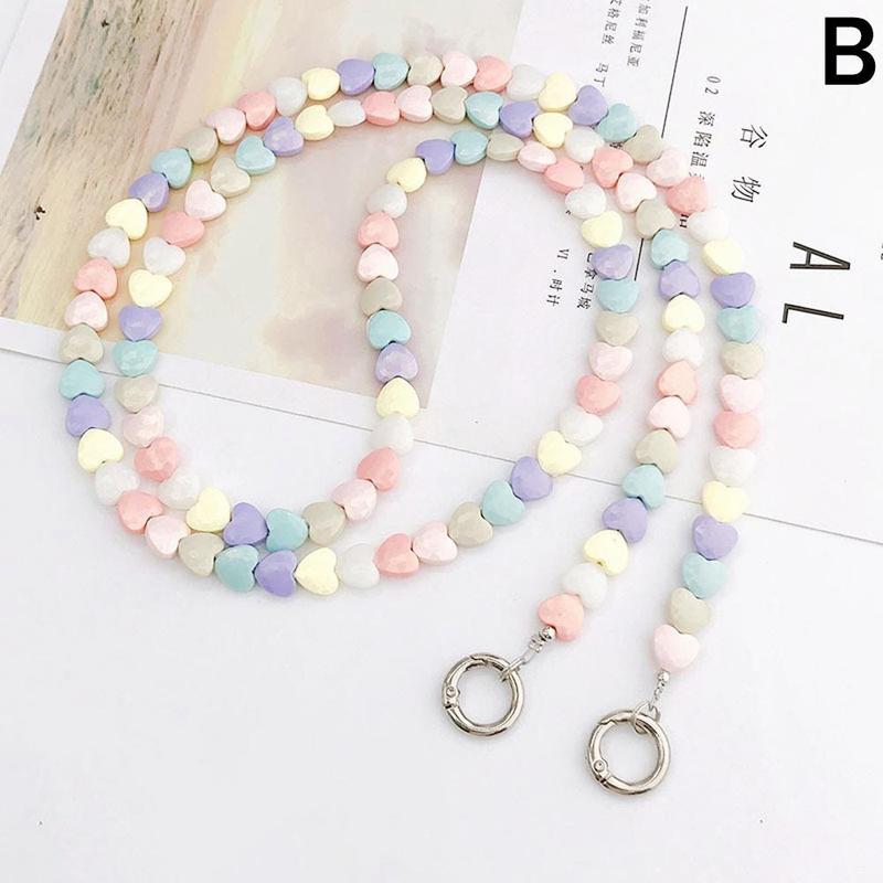 Product Introduction of Dây Chuyền Túi Đeo Chéo, Hạt Mới, Nhiều Ốp Điện Thoại Với Dây Chuyền Đeo Chéo Dọc, Acrylic Đính Cườm K4Q0 29