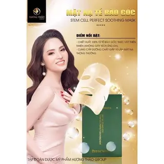 Mặt nạ dưỡng da tế bào gốc Hương Thảo Group giúp cấp ẩm và dưỡng trắng, phục hồi cho da mặt