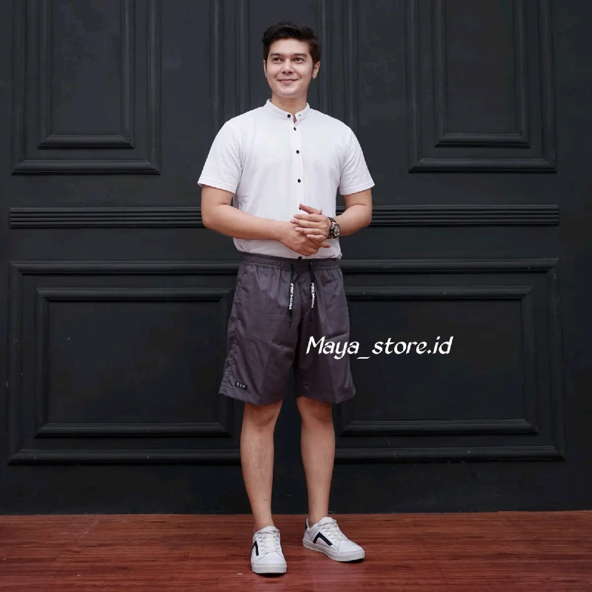 CELANA BROADSHOT PRIA CELANA PENDEK PRIA CELANA PINGGANG KARET